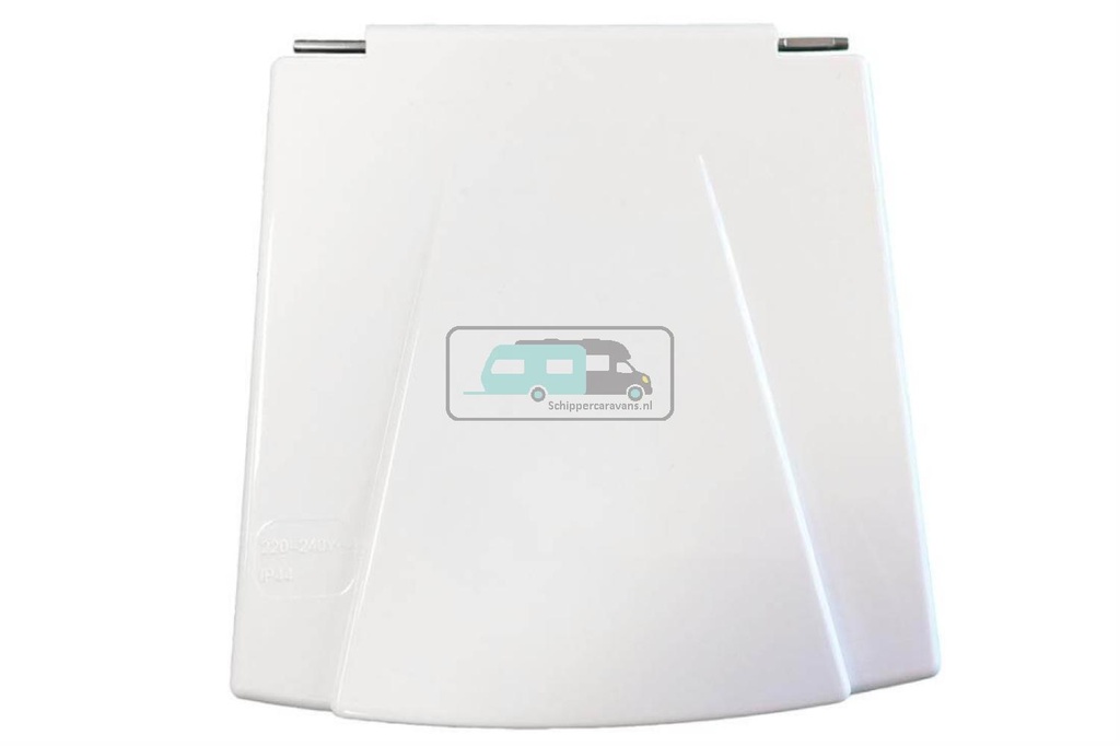 [OCS_A0034664L] Deksel Inbouwstekkerdoos Design 2005 Wit