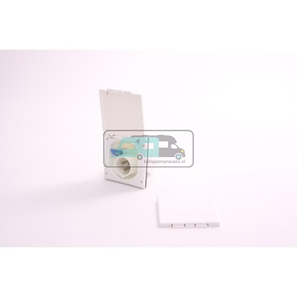 [OCS_A0033492] Inbouwstekkerdoos CEE Vierkant Wit