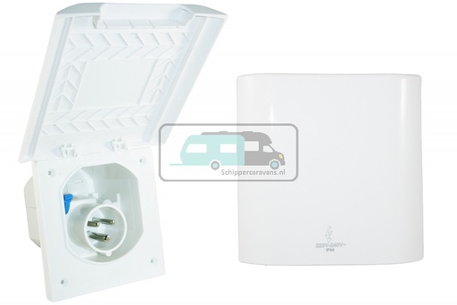 [OCS_1148051] Inbouwstekkerdoos CEE Element Line Wit