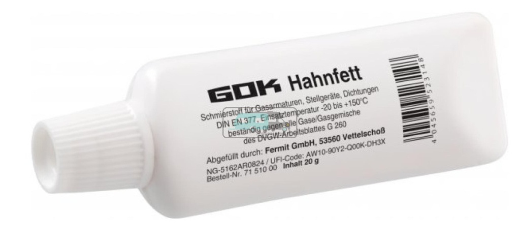 [OCS_A0036895] Kraanvet t.b.v. Gasaansluitingen 20gr