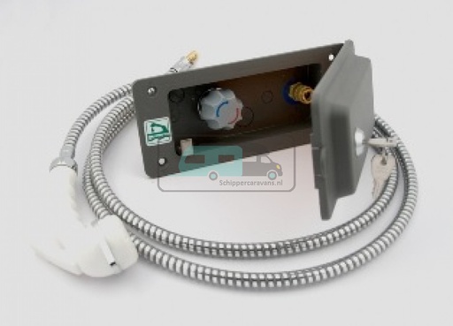 [OCS_1152021] Reich Buitendouche Aansluiting incl. Slot Donker Grijs