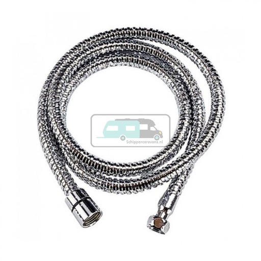 [OCS_1156109] Reich Doucheslang Metaal 3/8" Wartel-1/2" Conus 150cm