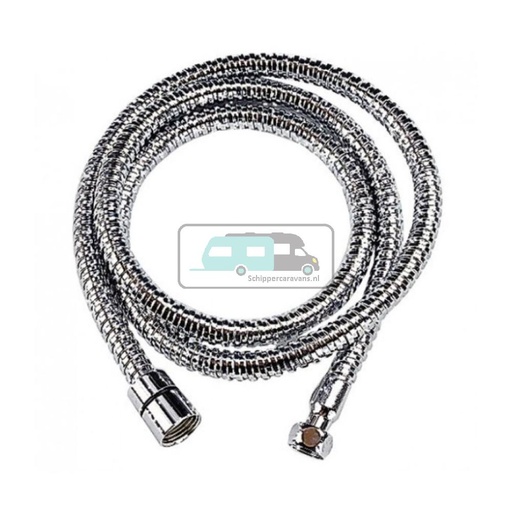 [OCS_A0033767] Reich Doucheslang Metaal 3/8" Wartel-1/2" Conus 150cm