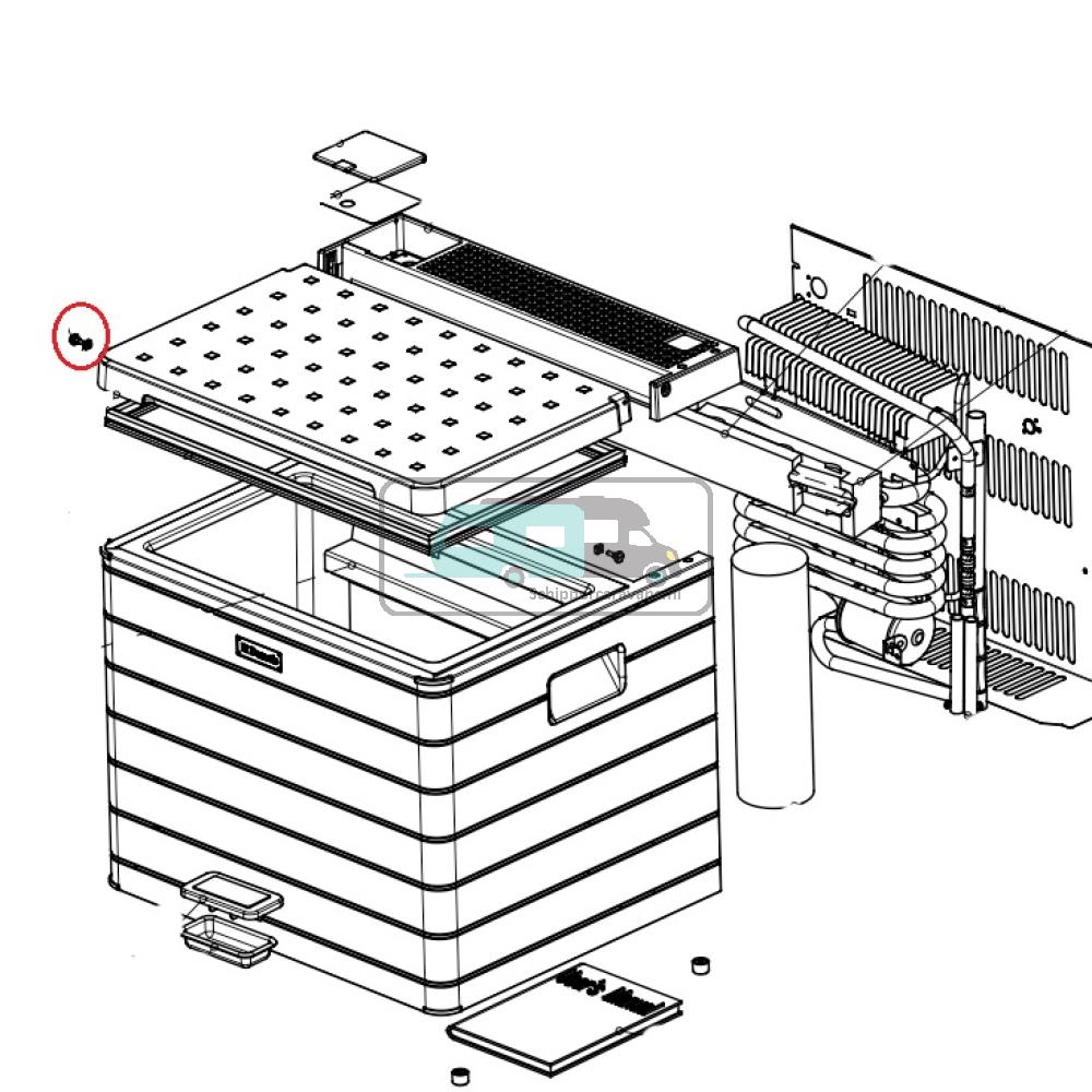 [OCS_A0030493] Dometic Schroef M5 RC1600