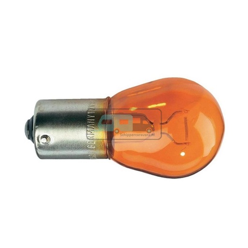 [OCS_A0035009L] Hella Halogeen-Gloeilamp PY21W 12V/21W Oranje