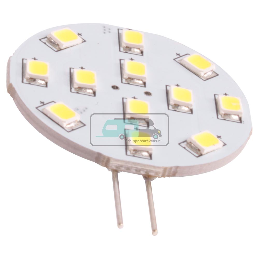 [OCS_A0001141] Vechline Lamp LED G4 2W/250Lumen/12Leds Zijsteek