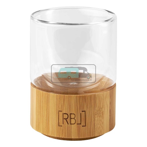 [OCS_A0031966] RBL Theeglas 200ml Bamboe