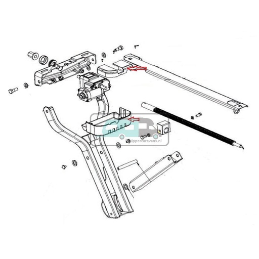 [OCS_A0035711] Enduro Autosteady Motorkap L AS201>2018