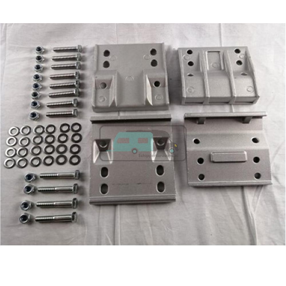 [OCS_A0035627] Enduro Aluminium Chassis Montageplaten Set EM303