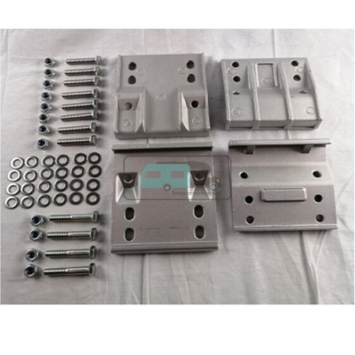[OCS_A0035627] Enduro Aluminium Chassis Montageplaten Set EM303