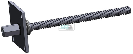 [OCS_A0033740] Reich Cross Mover As Draaimotor RVS