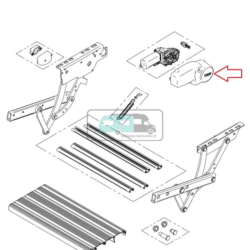 [OCS_A9902509] Thule Step V10 motor afdekkap