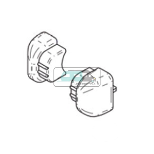 [OCS_A9904542] Thule Slide-Out 550 Van Einddoppen voorkant