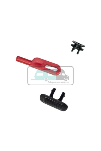 [OCS_1801329] Remifront 2/3 Afsluitset Rood/Zwart