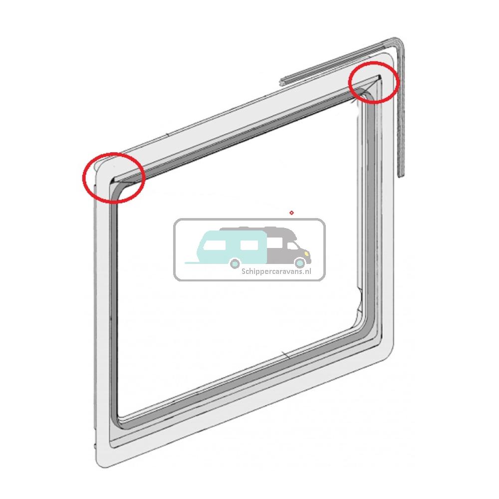 [OCS_A0031074] Dometic S6 Eindkappen set BG0070Z