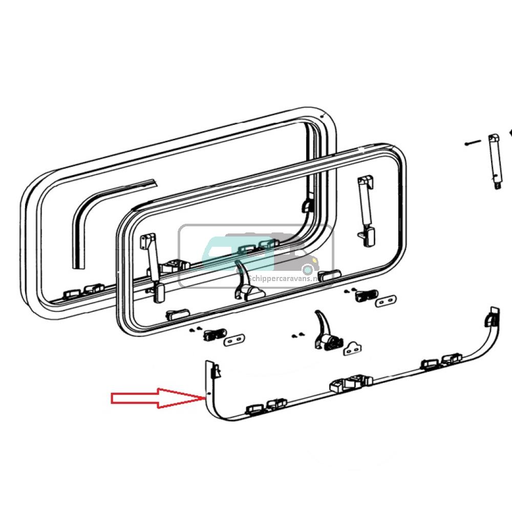 [OCS_A0030887] Dometic S7 Raaminlegbies > 2001 80x40