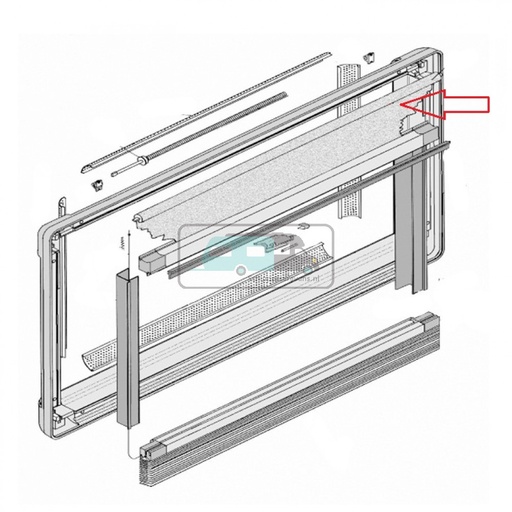 [OCS_1802619] Dometic S5 Combi Vliegenhor 