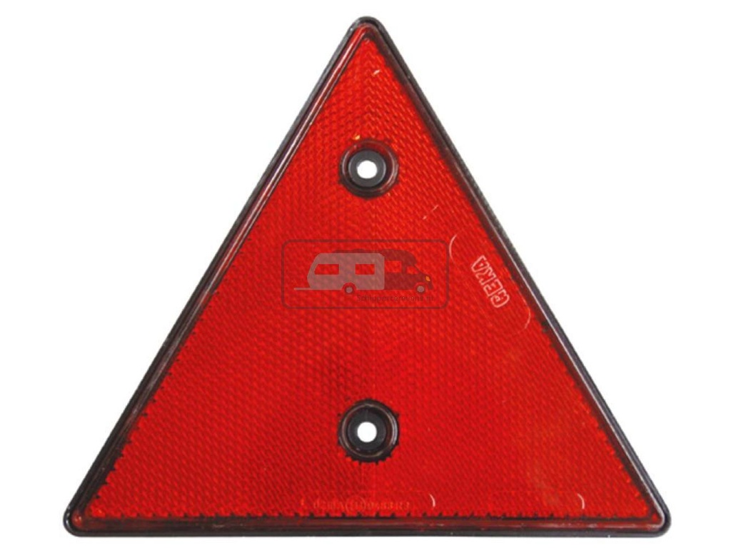 [OCS_A0032772L] Reflector Driehoekig Rood