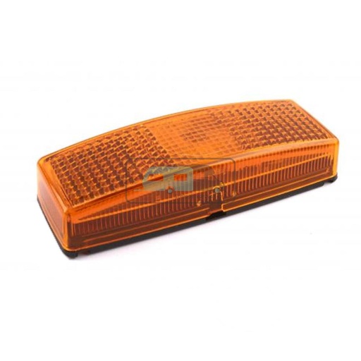 [OCS_A0034953L] Hella Zijmarkering met Reflector Rechthoekig Opbouw Oranje