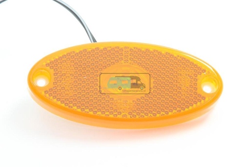 [OCS_A0035299L] Jokon Zijmarkering LED SMLR2012 Ovaal Opbouw Oranje