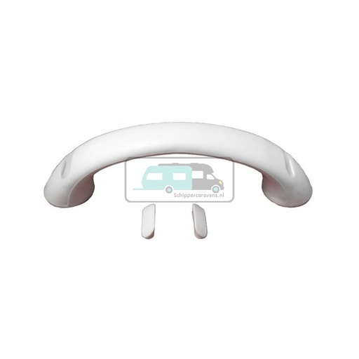 [OCS_1813034B] Rangeergreep Ovaal 16.8cm Wit