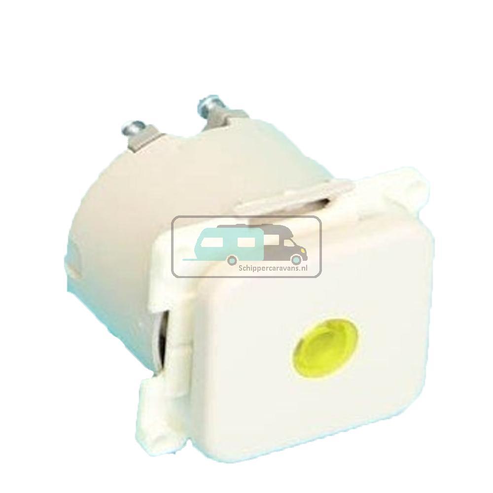 [OCS_A0033664L] Presto Wipschakelaar met Lampje Inbouw Wit S-10.000