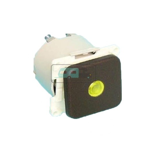 [OCS_A0033665L] Presto Wipschakelaar met Lampje Inbouw Bruin S-10.000