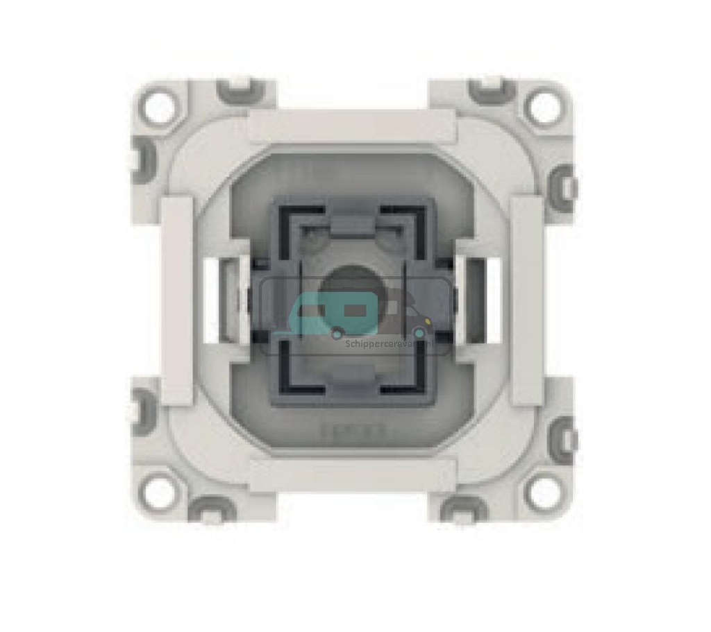 [OCS_A0006828L] Presto Schakelaar Enkel 1-Polig Inbouw S-20.000 Wit