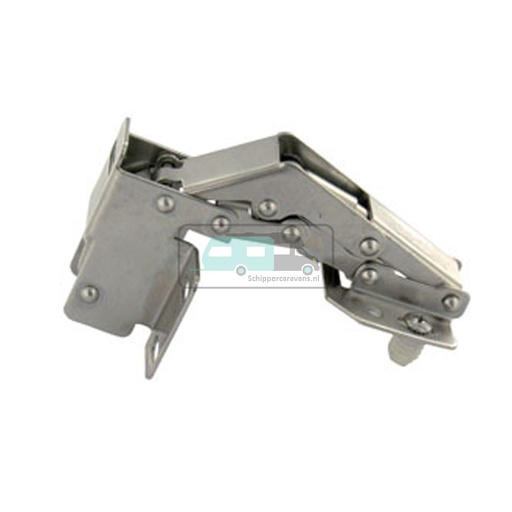 [OCS_1903081B] Kastscharnier met veer verzinkt