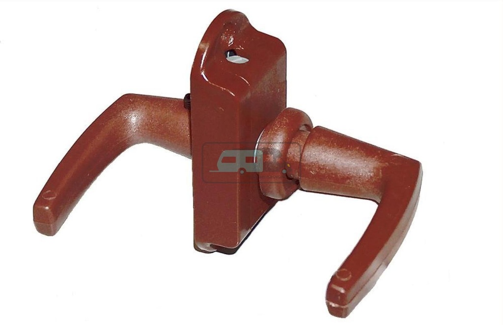 [OCS_A0034876L] Toiletdeurslot met Kruk Bruin