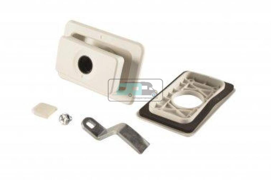 [OCS_A0002153] Garagedeurslot Langwerpig Wit