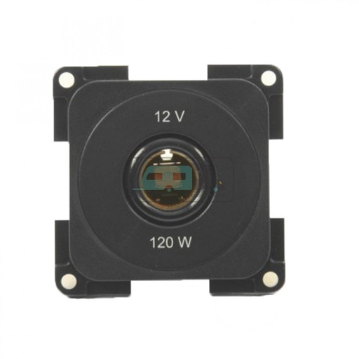 [OCS_1934002B] Presto Contactdoos 12V 2-Polig Inbouw S-10.000 Bruin