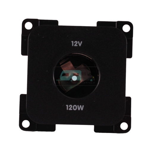 [OCS_1934016B] Presto Contactdoos 12V Groot Inbouw S-10.000 Zwart