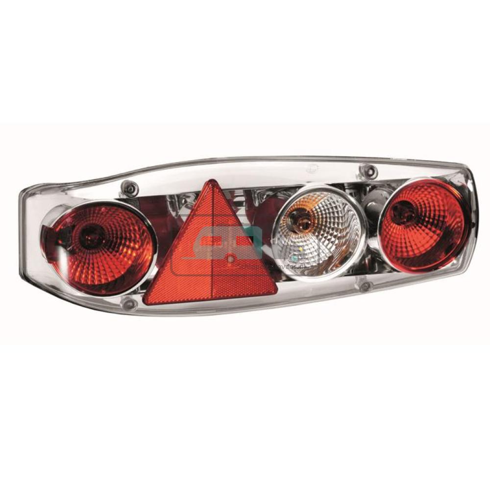 [OCS_A0027828] Hella Achterlicht Caraluna II Rem/ Knipper/ Mist/ Driehoek Reflector Links