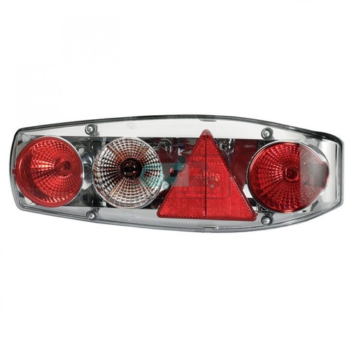 [OCS_1937002] Hella Achterlicht Caraluna II Rem/ Knipper/ Achteruitrij/ Driehoek Reflector Rechts