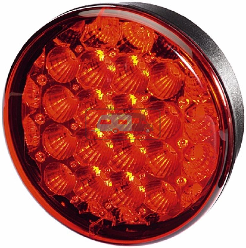 [OCS_A0034970] Hella Achterlicht en Remlicht LED Inbouw Rood Glas