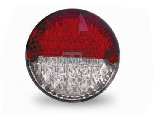[OCS_1937340] Jokon Knipperlicht/Achterlicht LED 725 Rond Rood/Wit