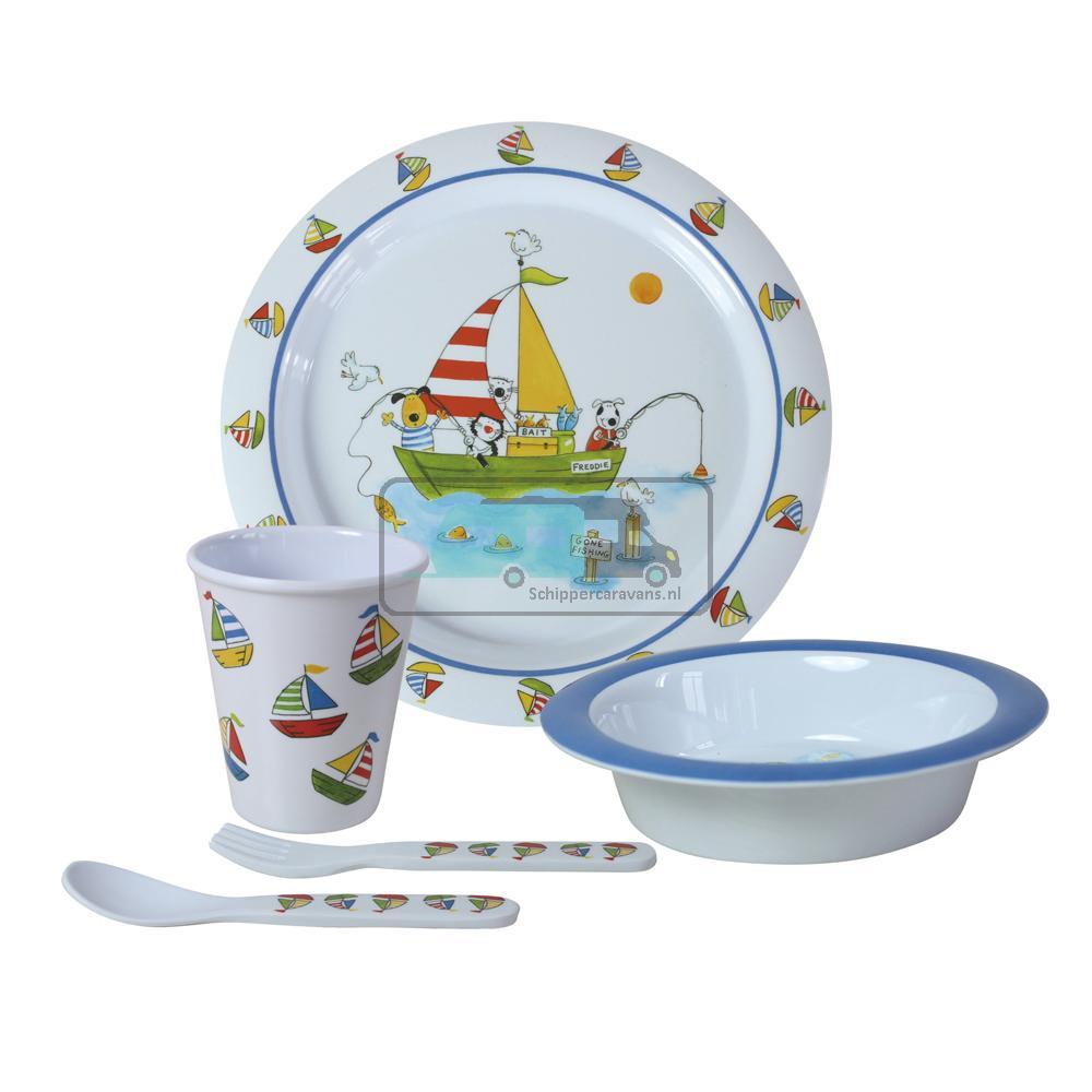 [OCS_A0002279] Kinderservies Freddies Boot