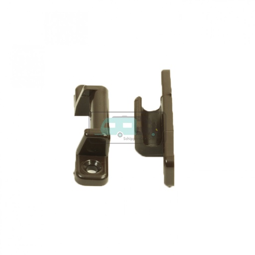 [OCS_2007055B] Tafelbladhouder Kunststof Bruin 2st.