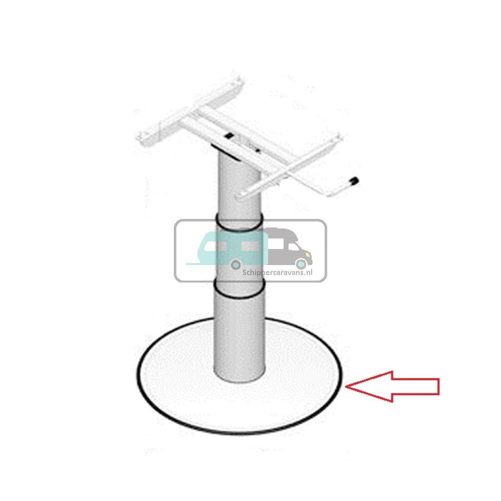 [OCS_A0032512] Ilse Tafelpoot Rubber 1.5mtr