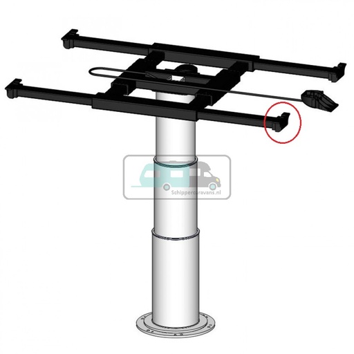 [OCS_2007068] Ilse Tafelpoot Afdekkap 5593 SS8
