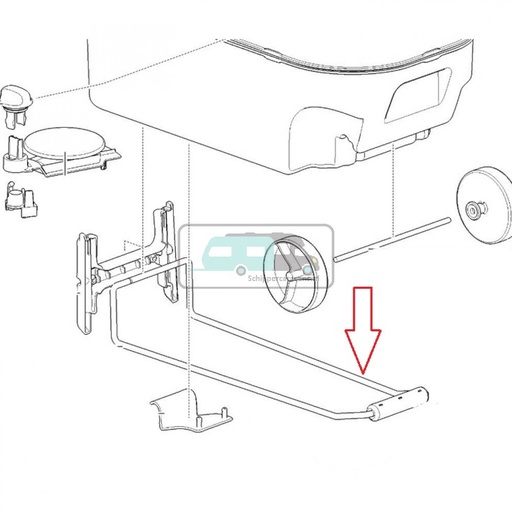 [OCS_20096585] Thetford C220 Transport Handvat