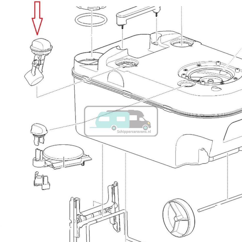 [OCS_A9902039] Thetford C220 Float Arm