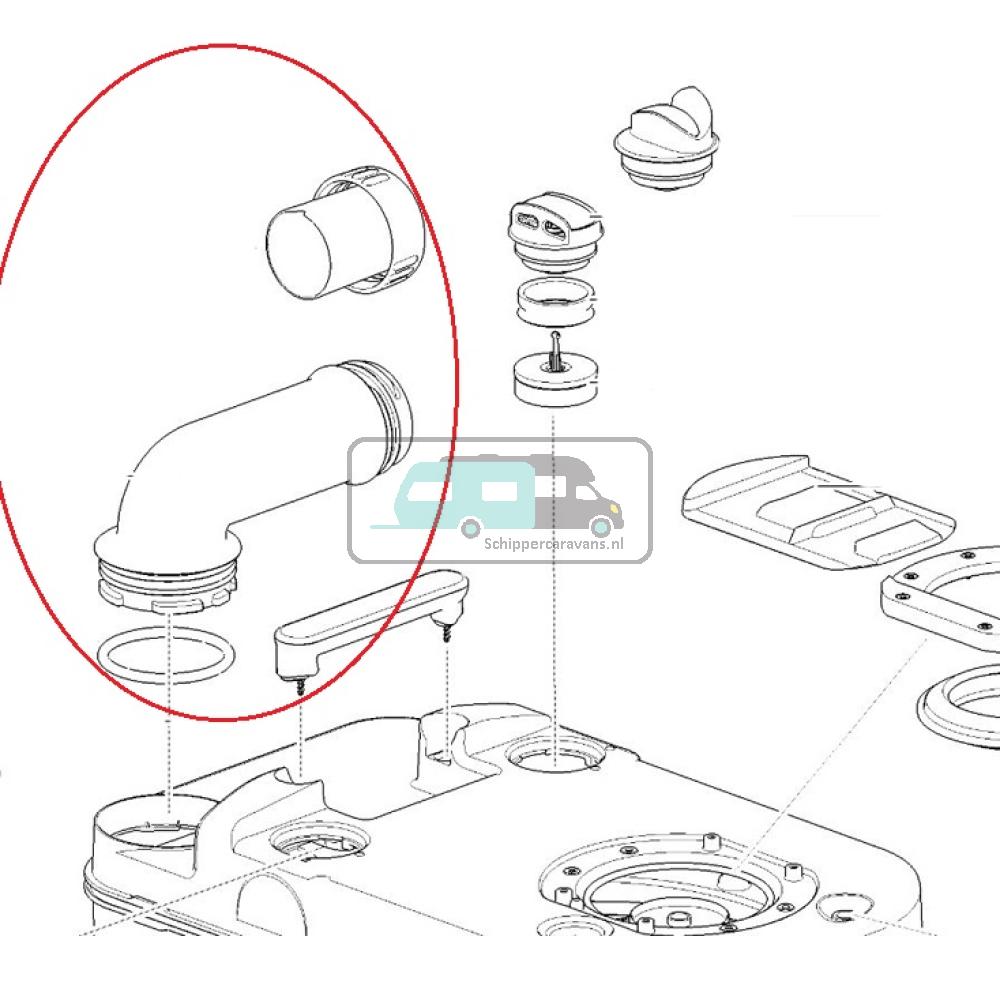 [OCS_A0028322] Thetford C220 Vultrechter O-ring