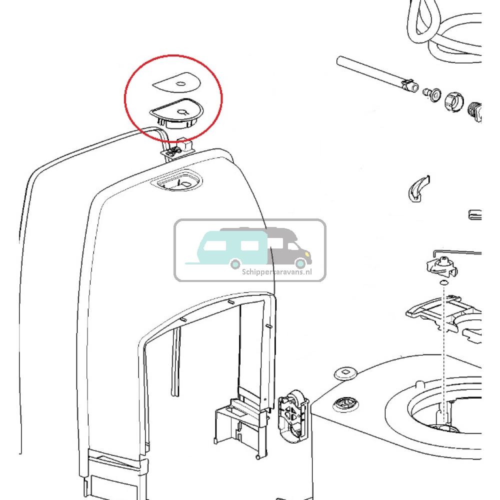[OCS_A9902042] Thetford C223CS Control Paneel