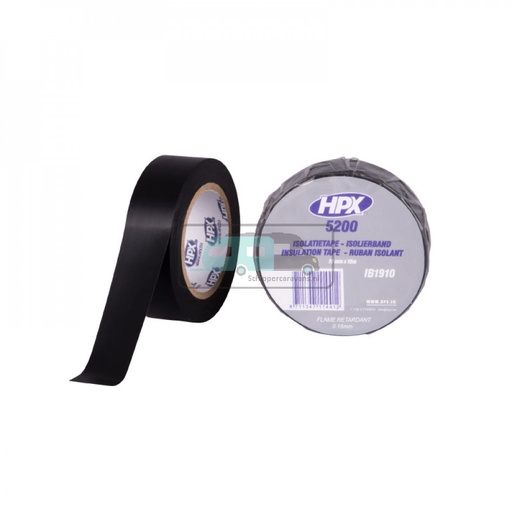 [OCS_2010027] HPX PVC Isolatietape 10mtrx19mm Zwart