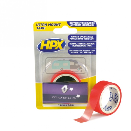 [OCS_2010046] HPX Ultra Mount Tape Transparant 1.5m