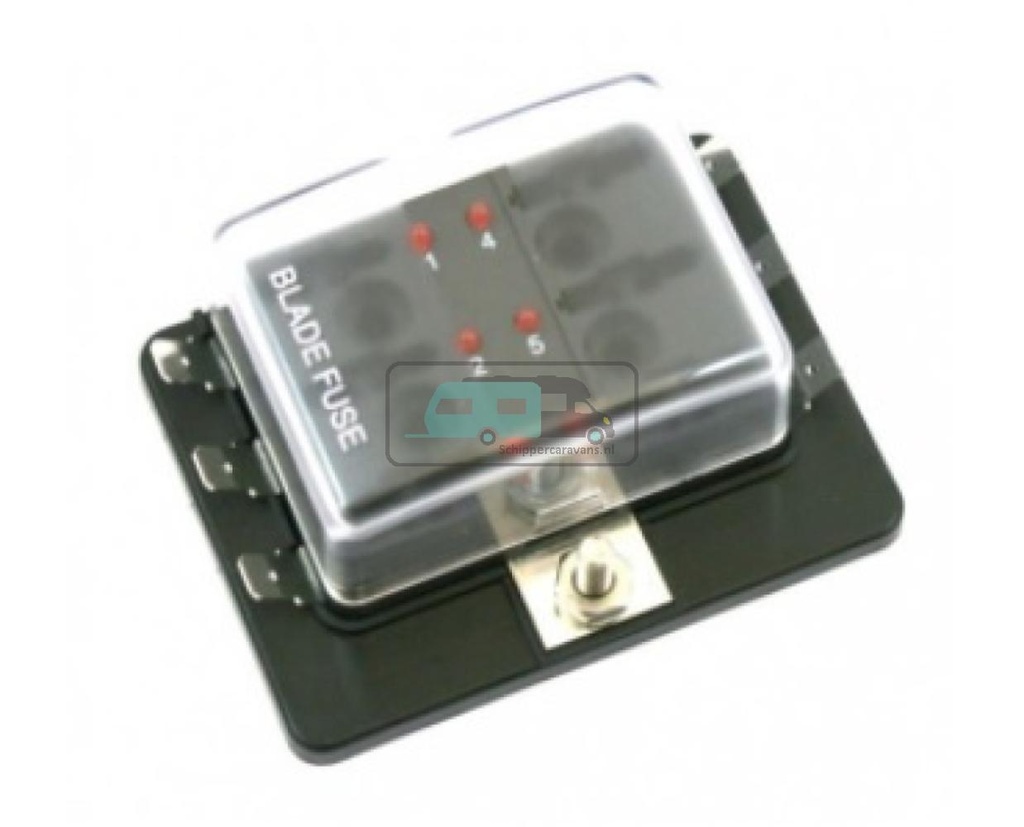 [OCS_A0031785] Vechline Zekeringhouder Ato 6-Vaks