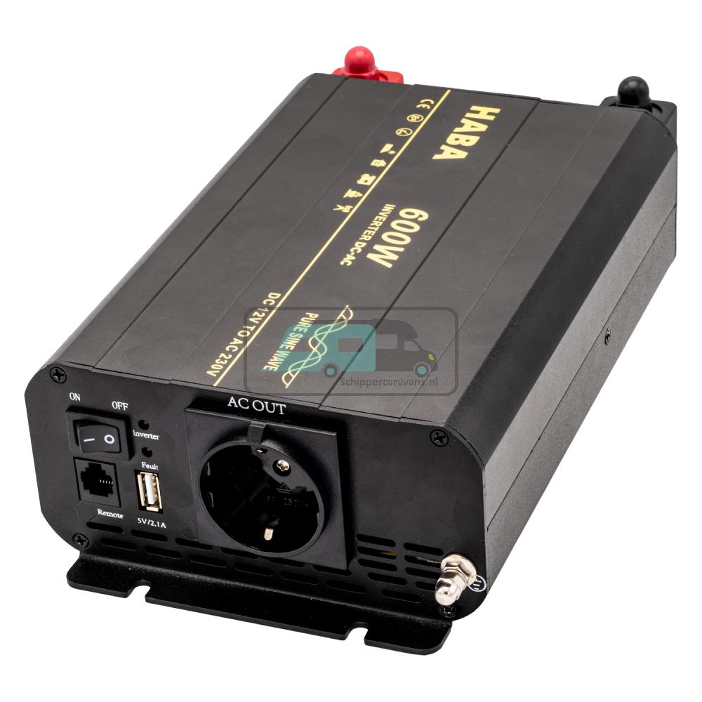 [OCS_A0034655] Pure Sinus Omvormer 12V-230V 600W