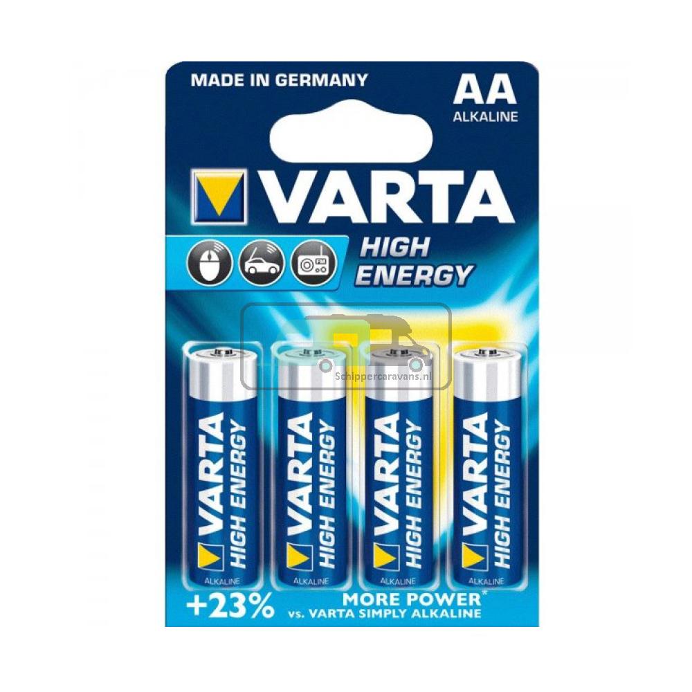 [OCS_A0005499] Varta High Energy Alkaline Batterij AA LR06 4st.